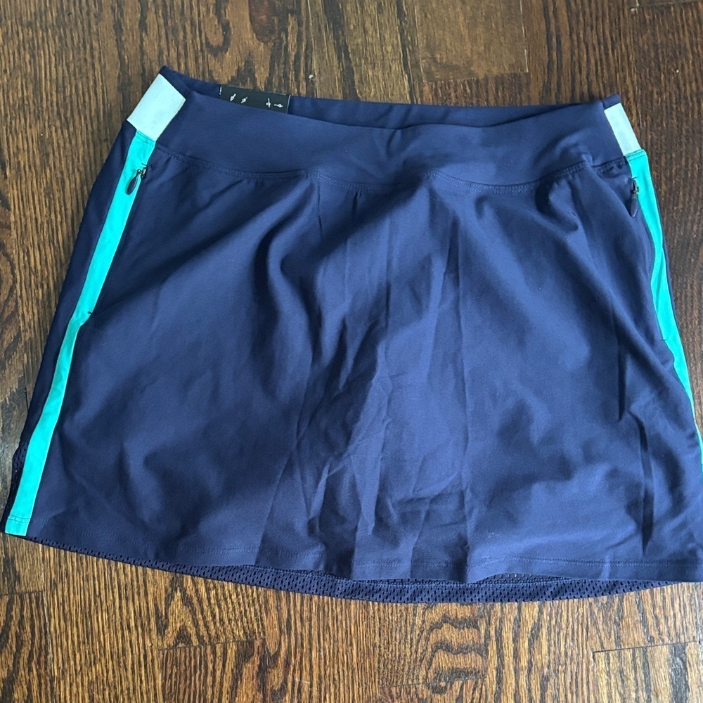 Under Armour Navy and Teal Mini Skirt